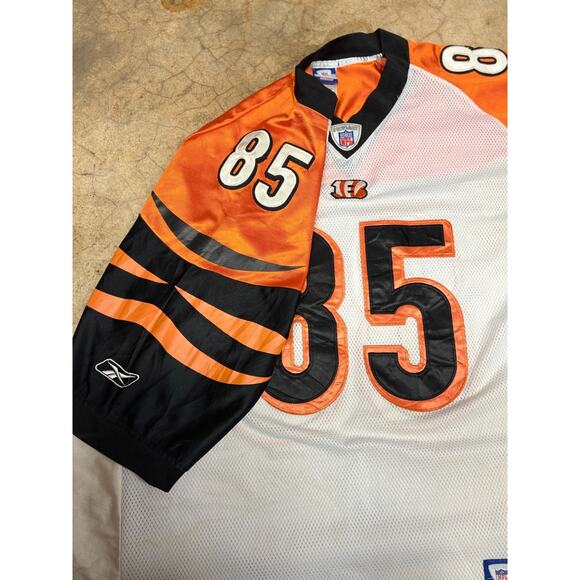 Reebok Chad Johnson 85 Cincinnati Bengals Jersey NFL Equipment Size 54 XXL - Picture 5 of 13